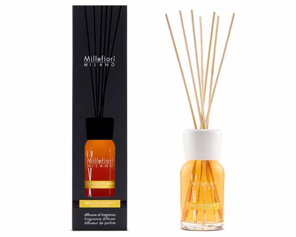 MM Milano Reed Diffuser 100ml Legni E Fiori D'Arancio