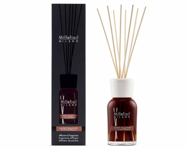 MM Milano Reed Diffuser 250ml Sandalo Bergamotto