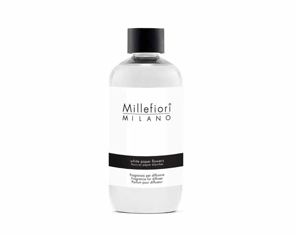 MM Milano Refill 250ml White Paper Flowers