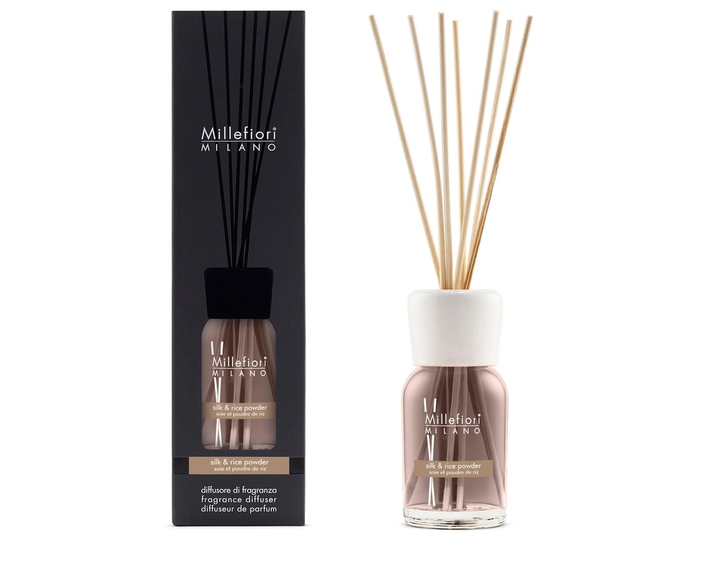 MM Milano Reed Diffuser 250ml Silk & Rice Powder