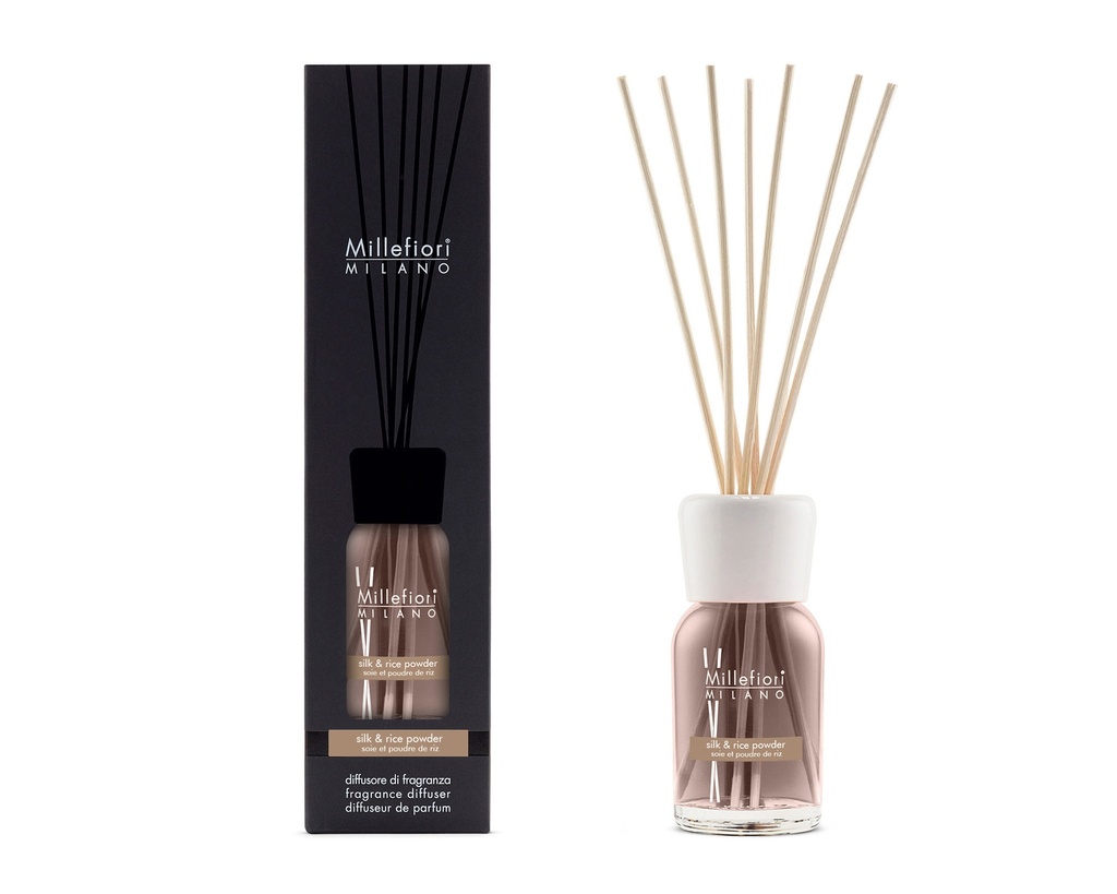 MM Milano Reed Diffuser 100ml Silk & Rice Powder