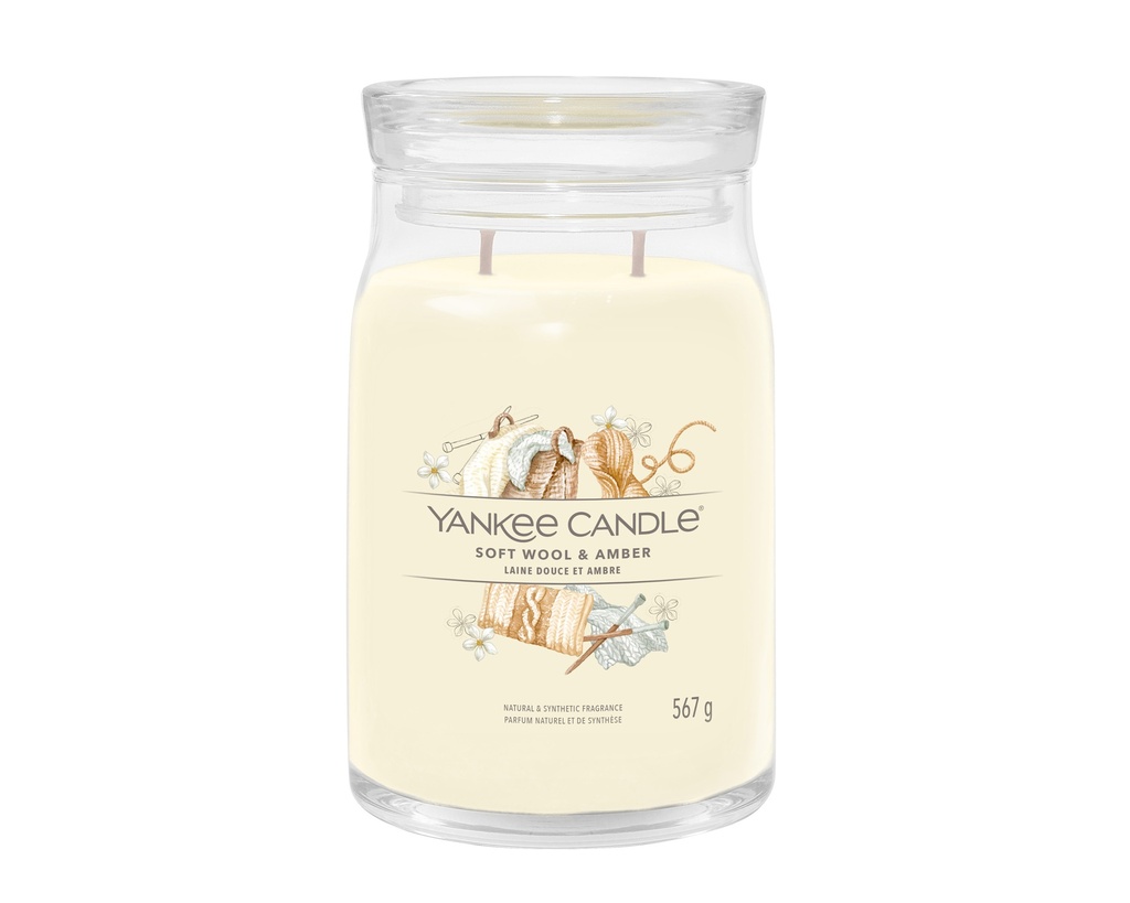 YC Soft Wool & Amber Signature Large Jar