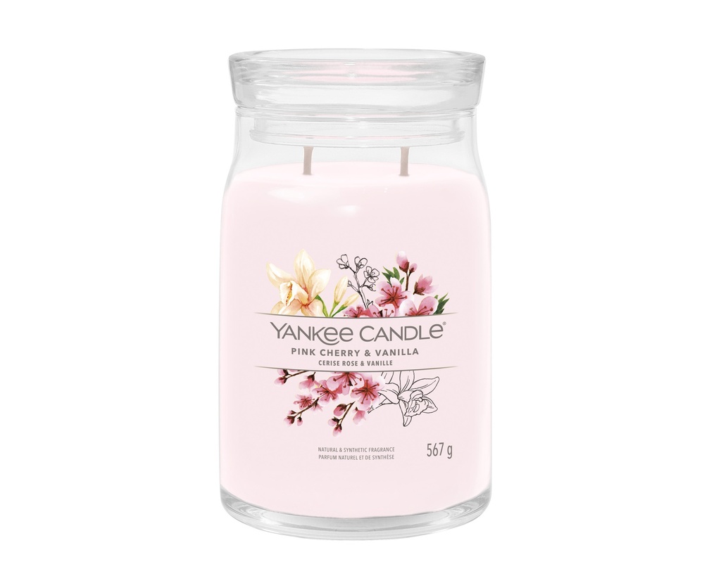 YC Pink Cherry & Vanilla Signature Large Jar