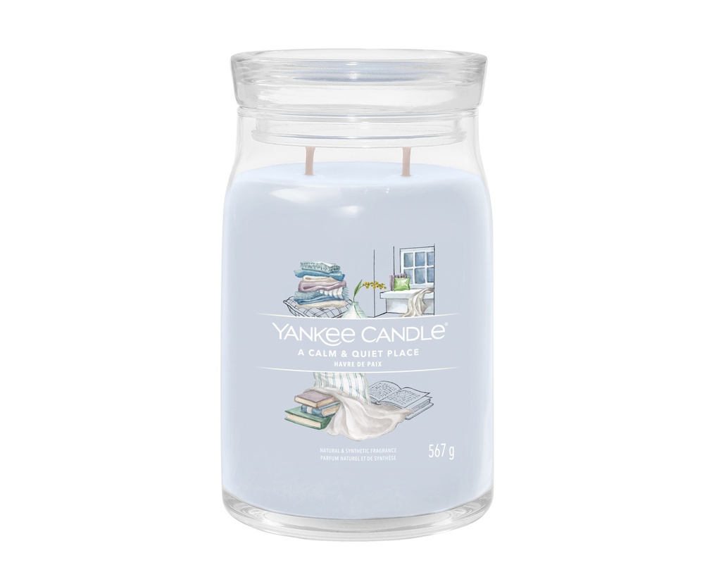 YC A Calm & Quiet Place Signature Large Jar