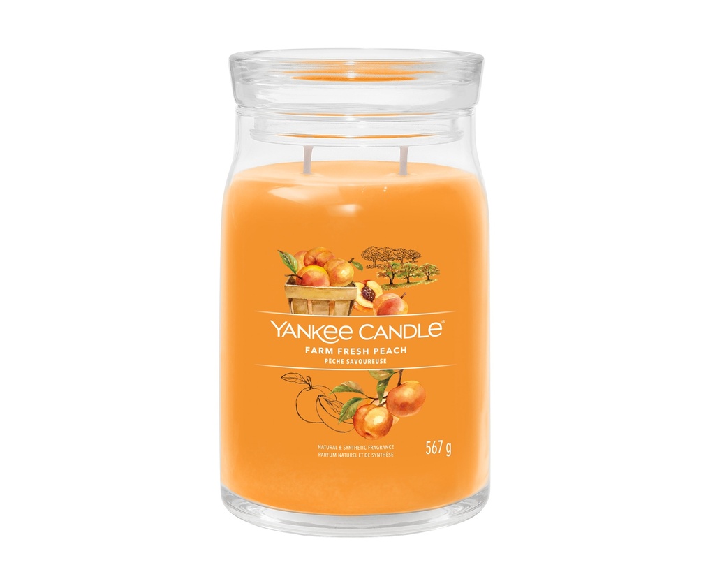 YC Farm Fresh Peach Signature Large Jar