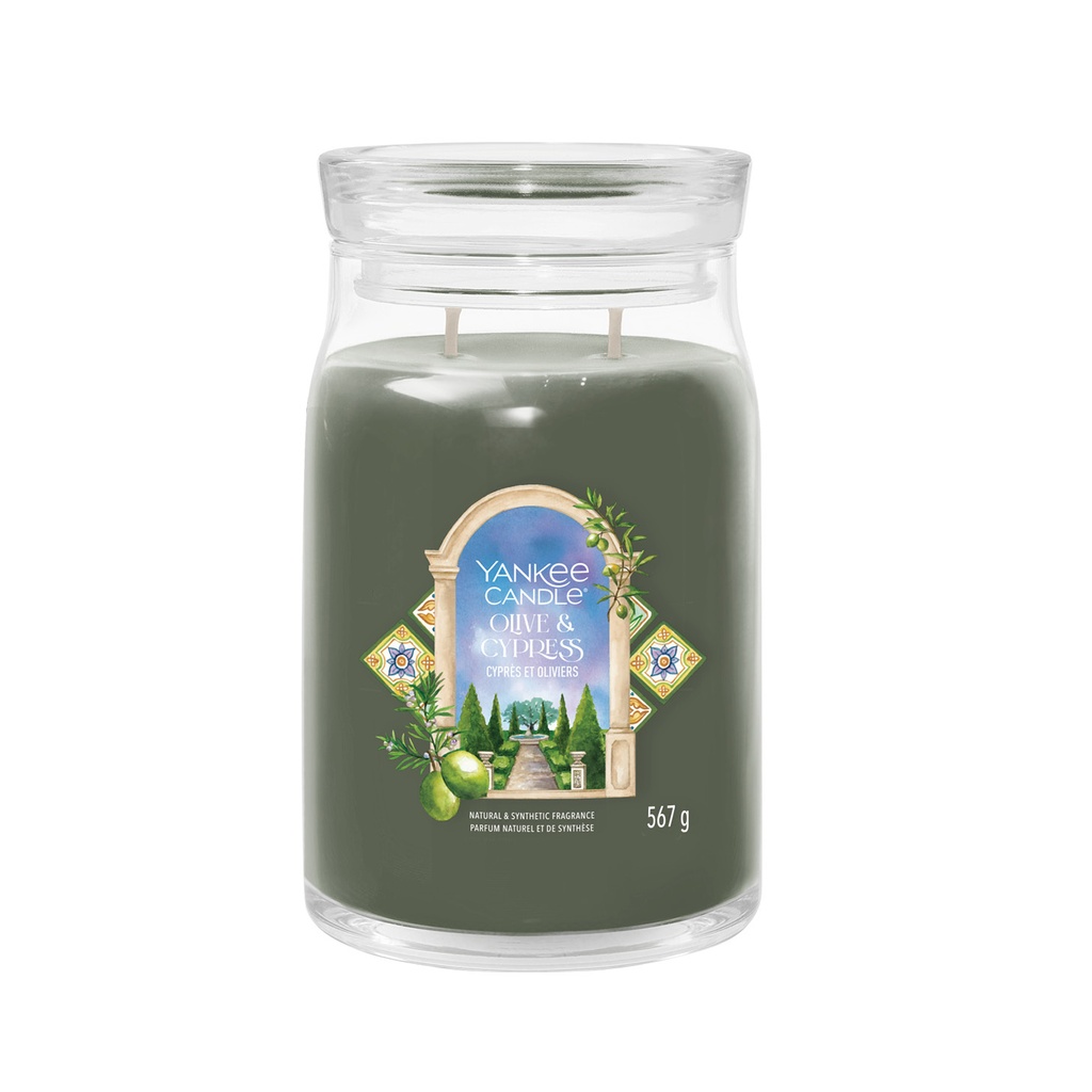 YC Olive & Cypress Signature Large Jar