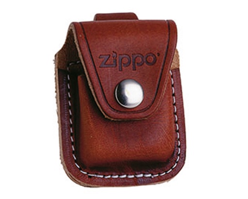 [60001216] Zippo Zippo Lplb Pouch Brown W/ Loop