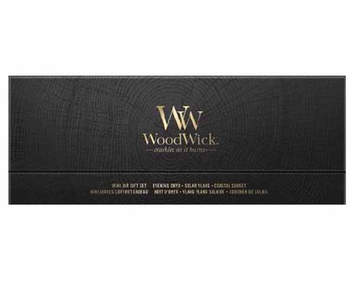 [1699068E] WW Deluxe Gift Set 3 Mini Candles Woody