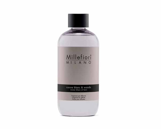 [7REMCB] Mm Milano Refill 250ml Cocoa Blanc & Woods