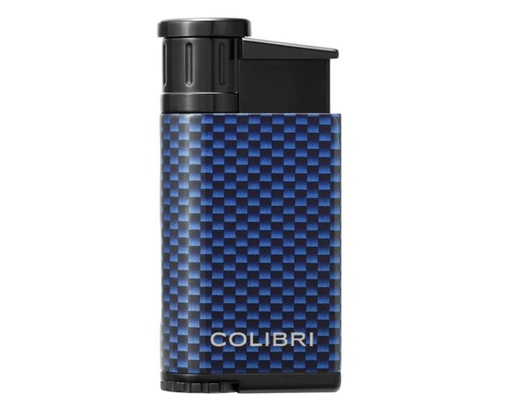 [LI520C33] Aansteker Colibri Evo Carbon Blauw