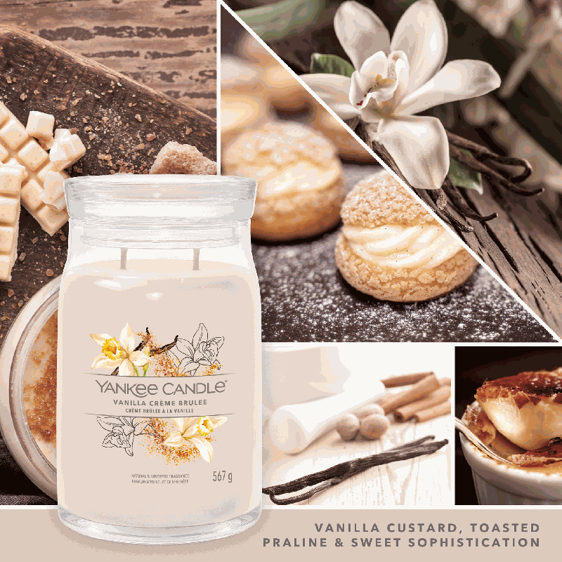 [1629981E] YC Vanilla Creme Brulee Signature Large Jar