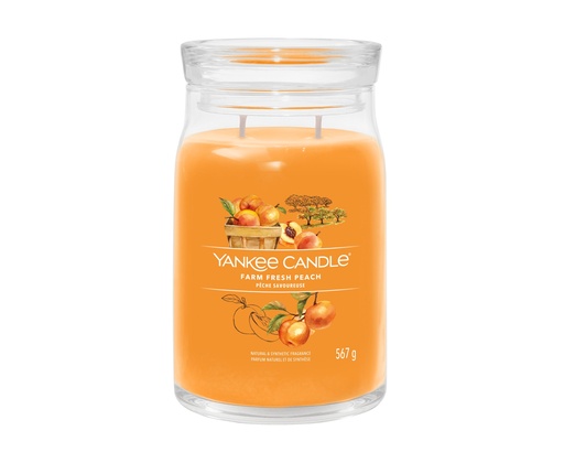 [1631774E] YC Farm Fresh Peach Signature Large Jar