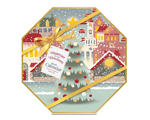 [2641985E] YC Passport to the Holidays Advent Calender Wreath